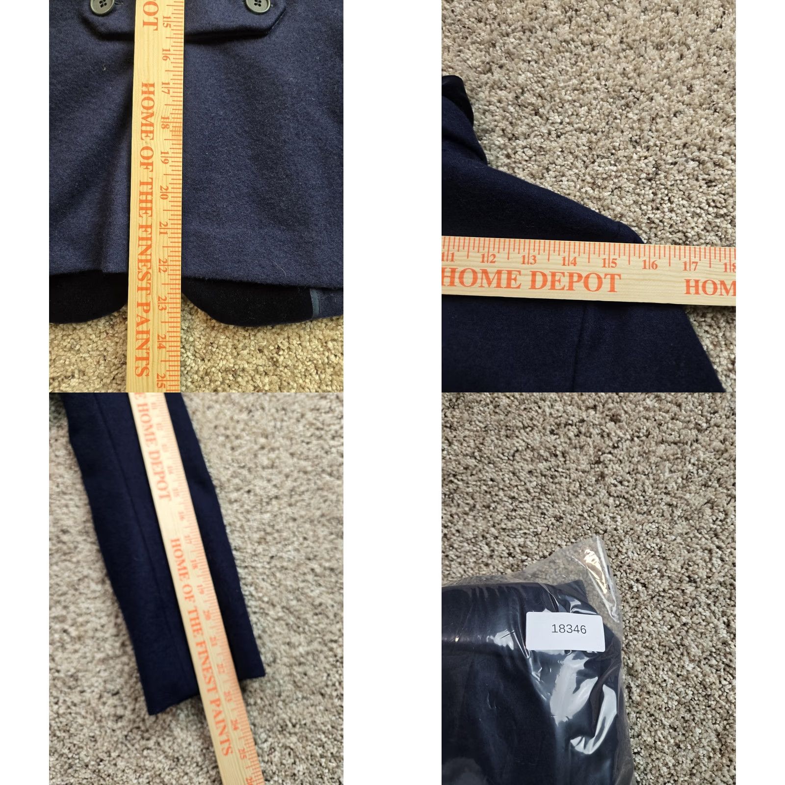 Fabiana Filippi VINTAGE Fabiana Filippi Blazer Jacket S Blue Wool Velvet Shawl Collar Italy Women Regular Button Three-Button Lined Tailored Dry Clean Only Size S / US 4 / IT 40 - 9 Thumbnail