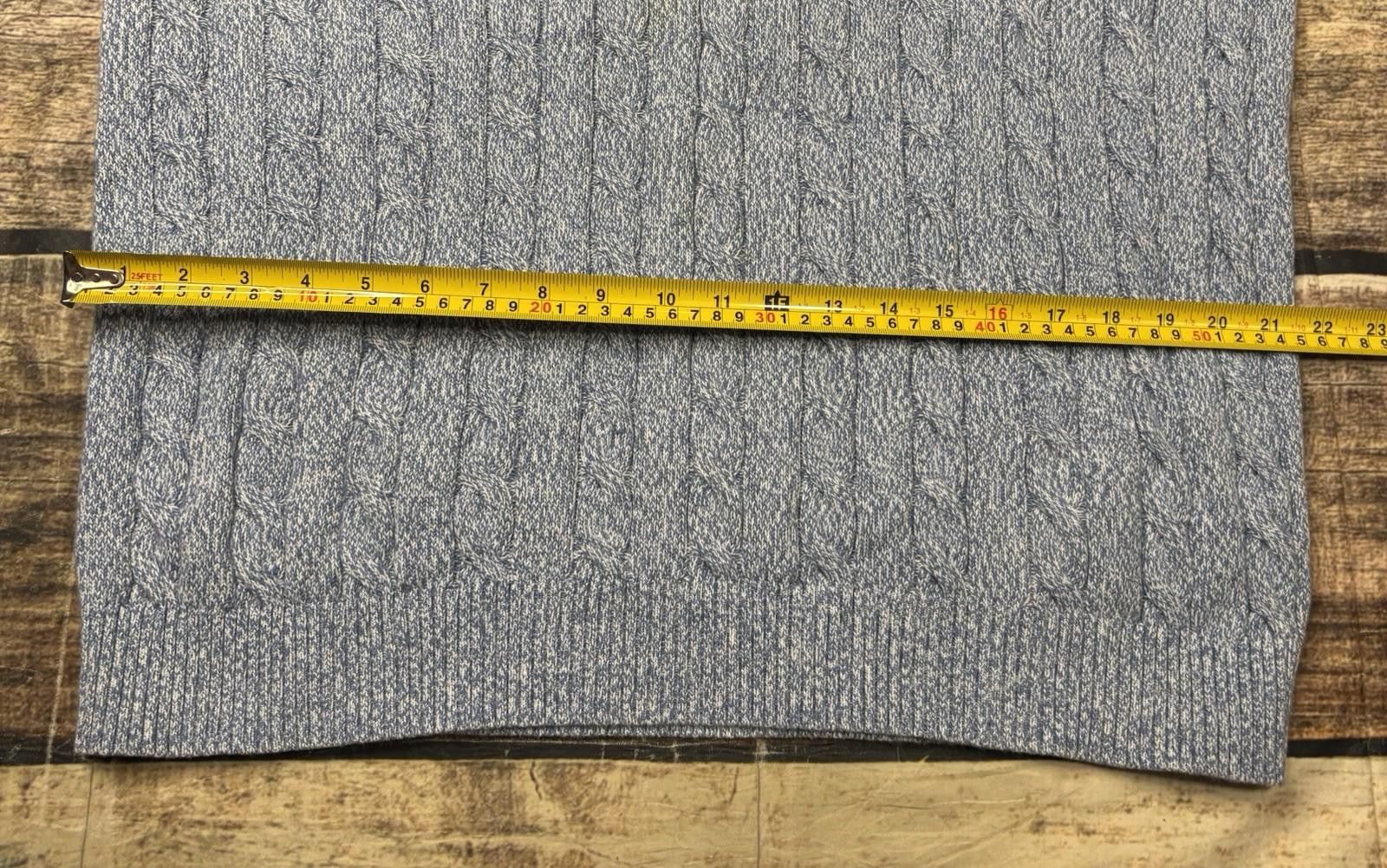 Brooks Brothers Brooks Brothers Sweater Mens XL Cable Knit Cotton 1/4 Zip Size US XL / EU 56 / 4 - 12 Thumbnail