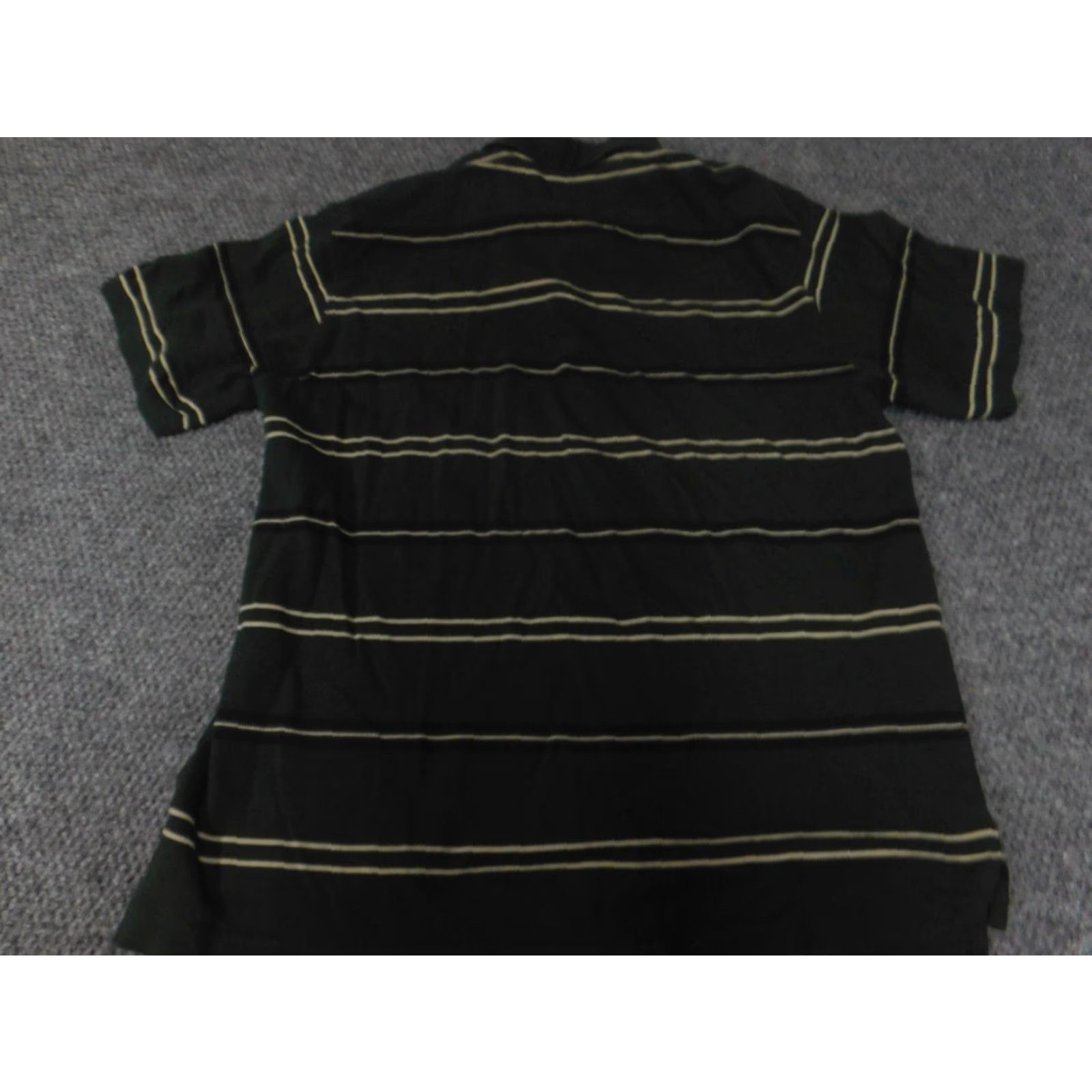 Izod Izod Polo Shirt Mens M Green Striped Knit Cotton Regular Short Sleeve Collared Golf Classic Stretch Vintage: No (but keep original rules) Size US M / EU 48-50 / 2 - 7 Thumbnail