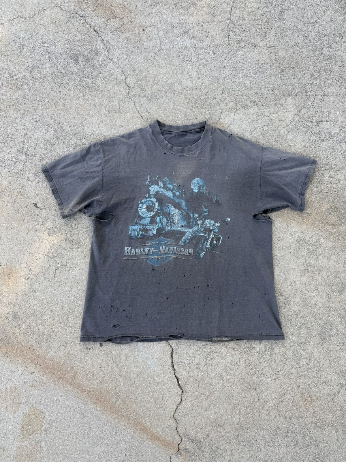 Harley Davidson Vintage Harley Davidson Tee Size US L / EU 52-54 / 3 - 1 Thumbnail