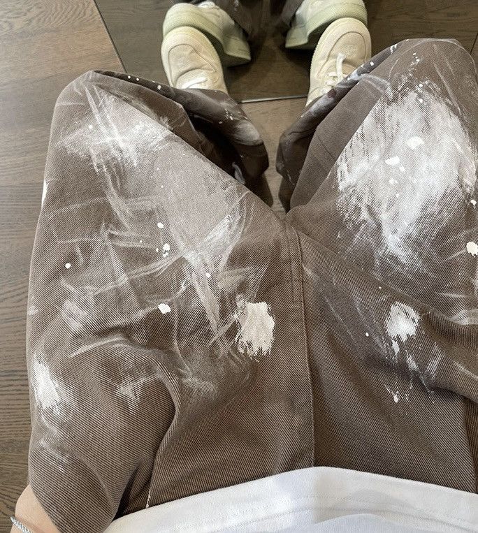 Japanese Brand × Vintage Utility grunge dirty paint baggy pants Size US 32 / EU 48 - 4 Thumbnail