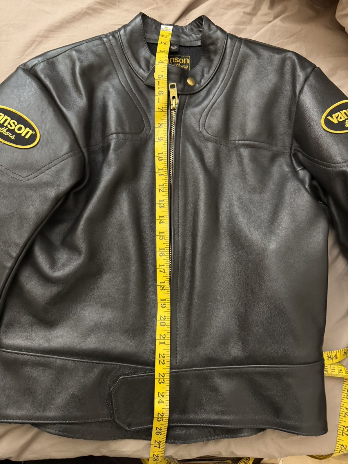 Vanson Leathers Vanson Manx Leather Jacket Size US S / EU 44-46 / 1 - 15 Thumbnail