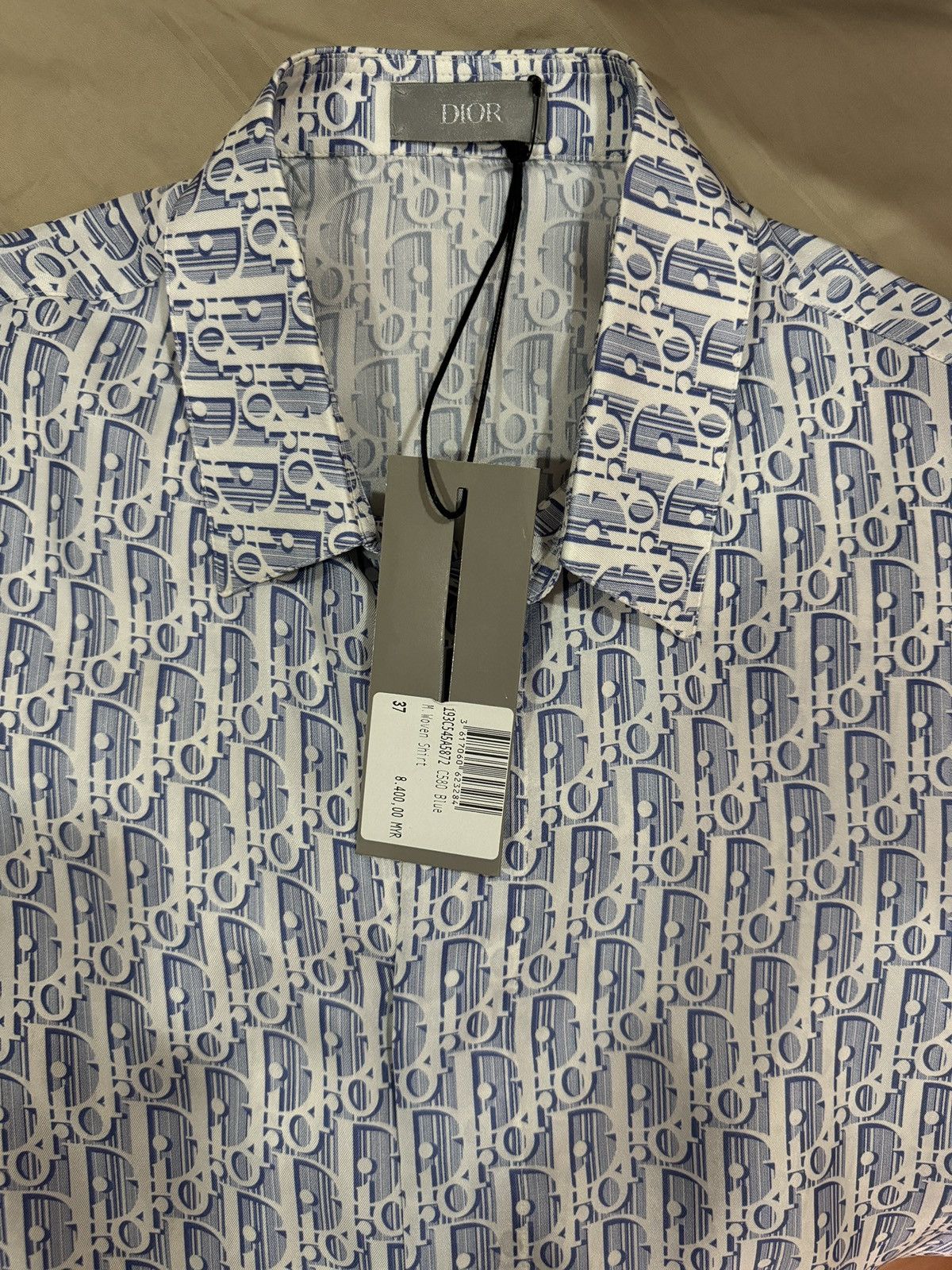 Dior Dior Oblique Silk Shirt Size US S / EU 44-46 / 1 - 4 Thumbnail