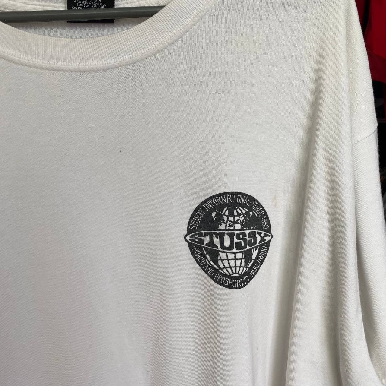 Stussy × Vintage Vintage Stussy International Big logo y2k opium tee Size US XL / EU 56 / 4 - 5 Thumbnail