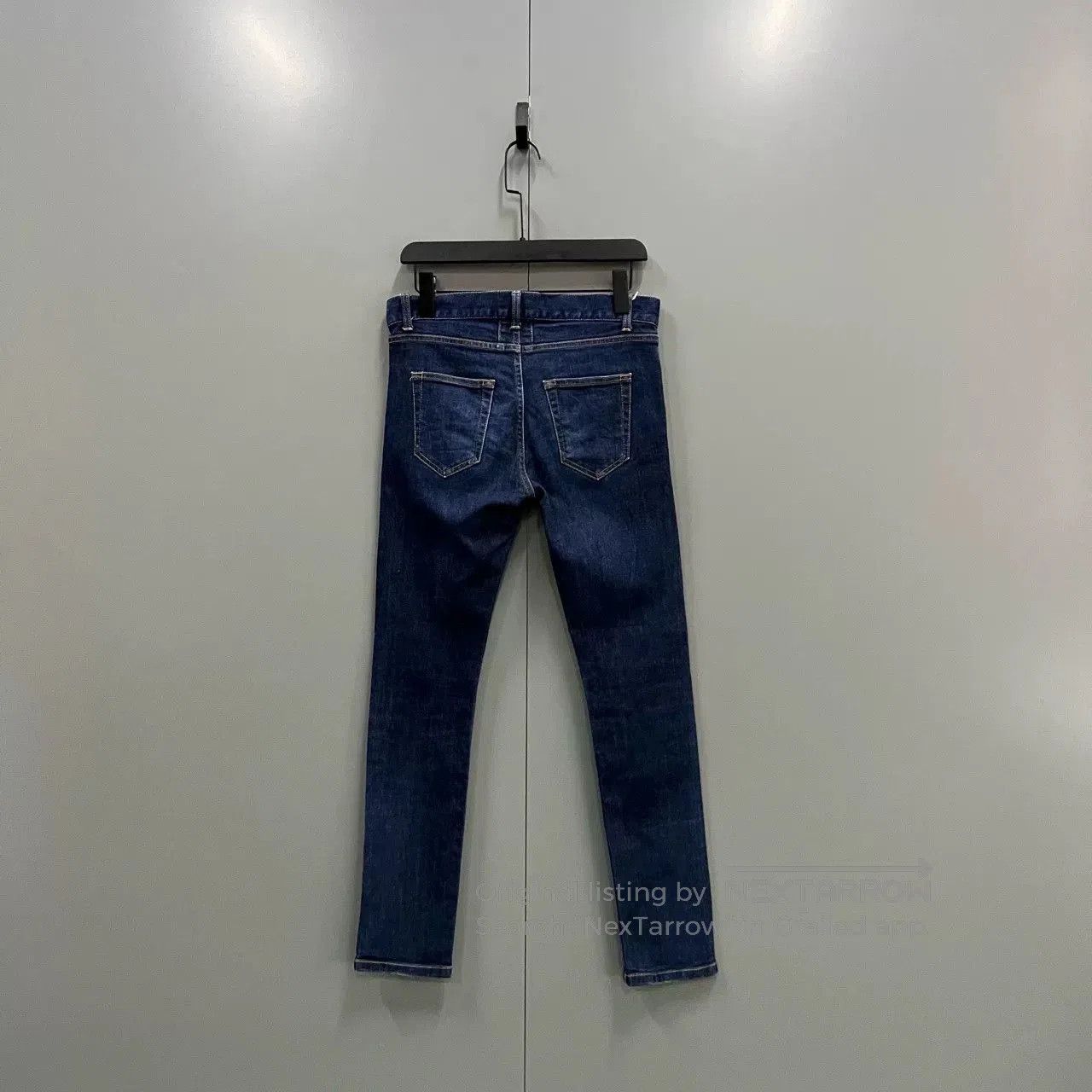 Saint Laurent Dark Blue Denim Pants Size 30.