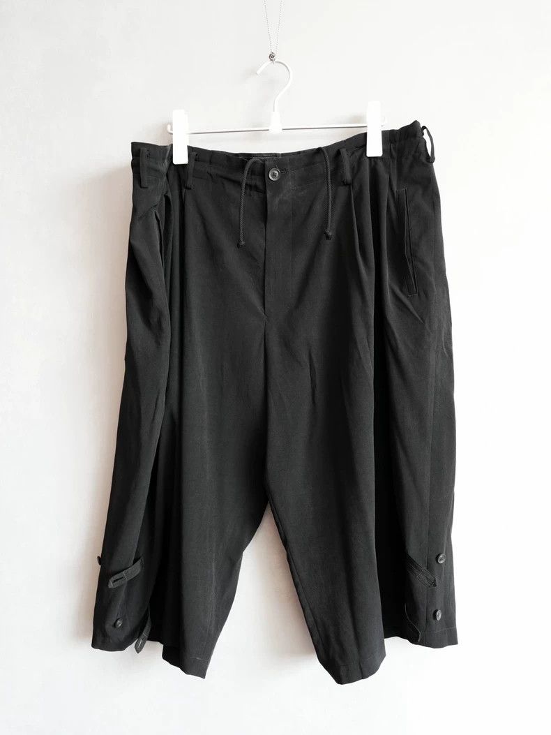 Yohji Yamamoto Yohji Yamamoto Drawstring Trousers Size 2 Size US 26 / EU 42 - 1 Thumbnail