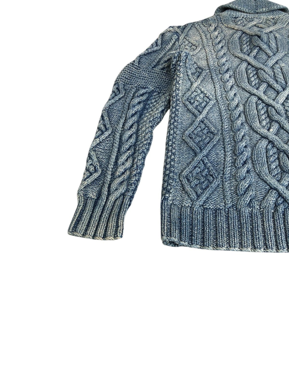 RRL Ralph Lauren RRL Ralph Lauren Hand Knit Cardigan Size US S / EU 44-46 / 1 - 14 Thumbnail