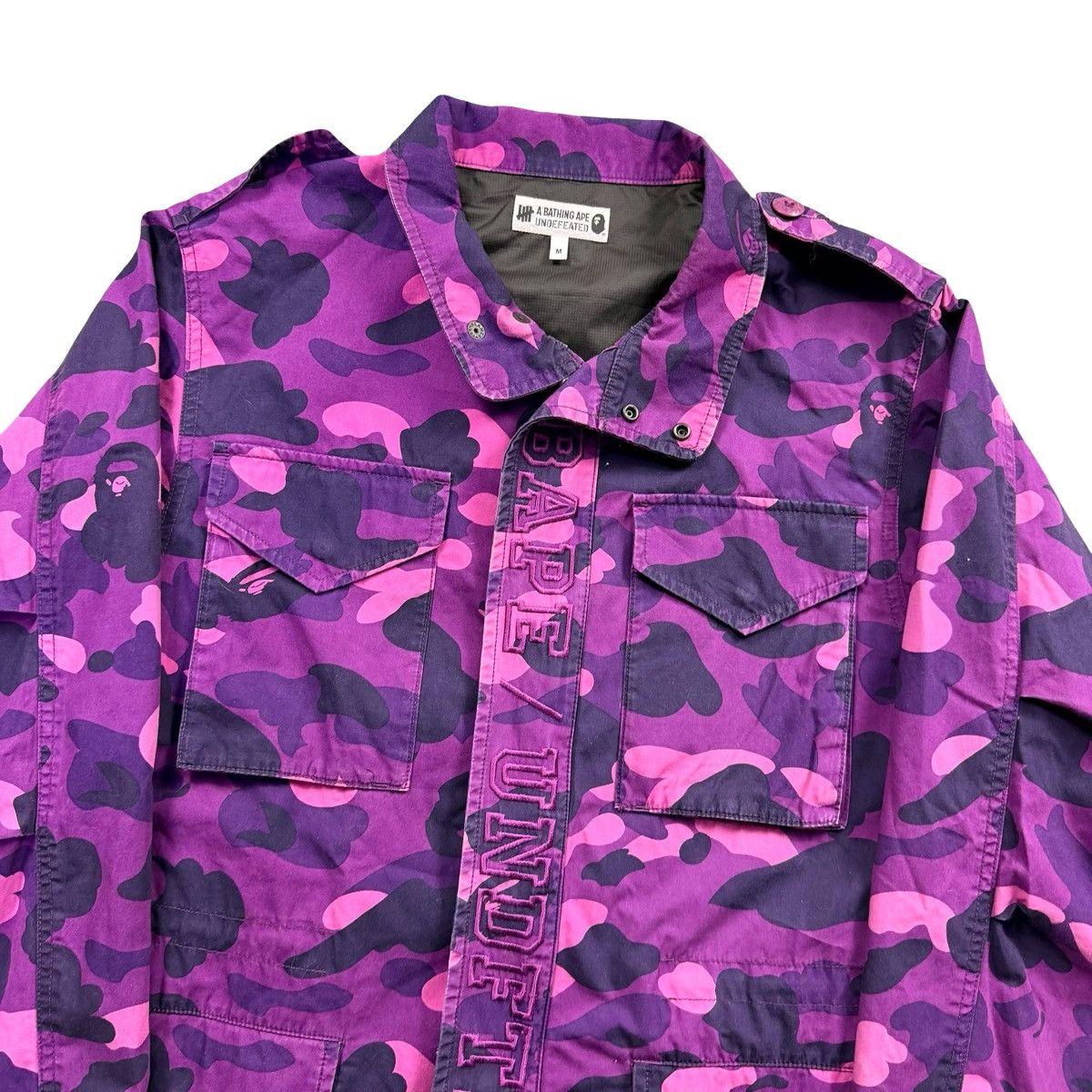 Bape × Undefeated BAPE x Undefeated Color Camo M-65 purple/camo jacket Size US M / EU 48-50 / 2 - 3 Thumbnail