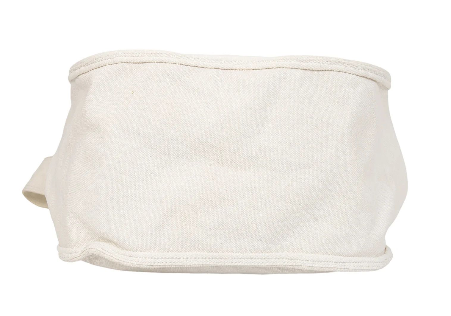 Comme des Garcons Homme Plus Canvas Shoulder Bag in Ivory with Logo Print Size ONE SIZE - 5 Thumbnail