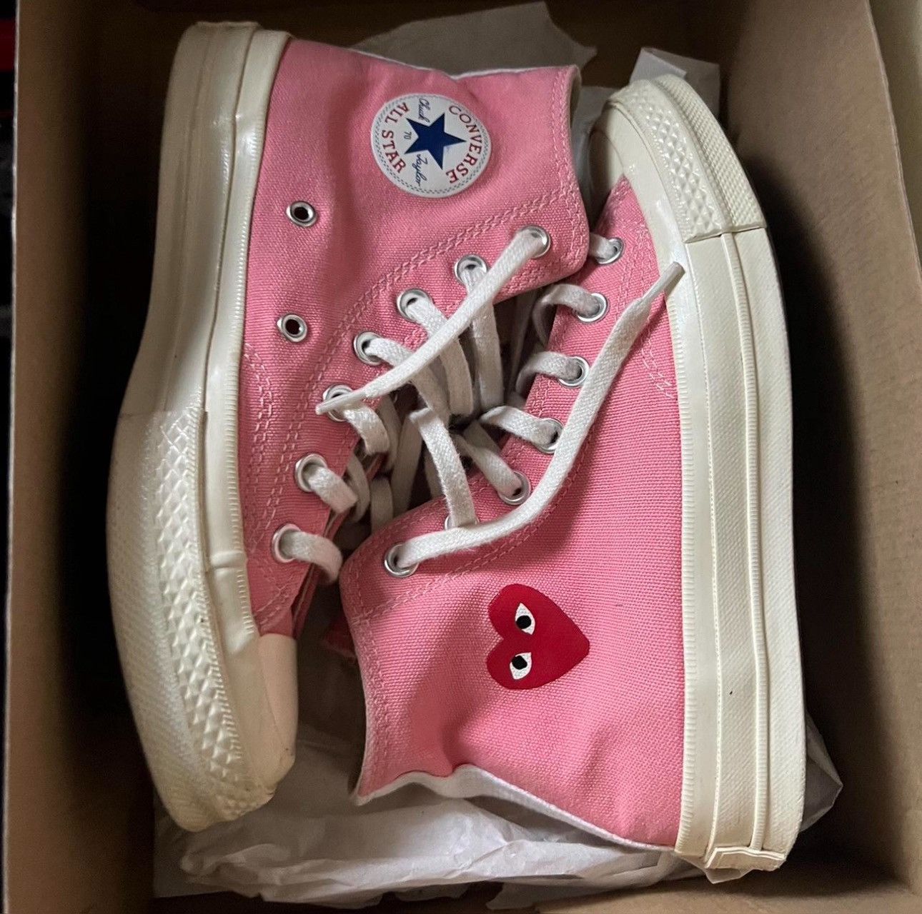 Comme des Garcons Comme Des Garçons Play x Converse Size US 4.5 / IT 34.5 - 1 Thumbnail