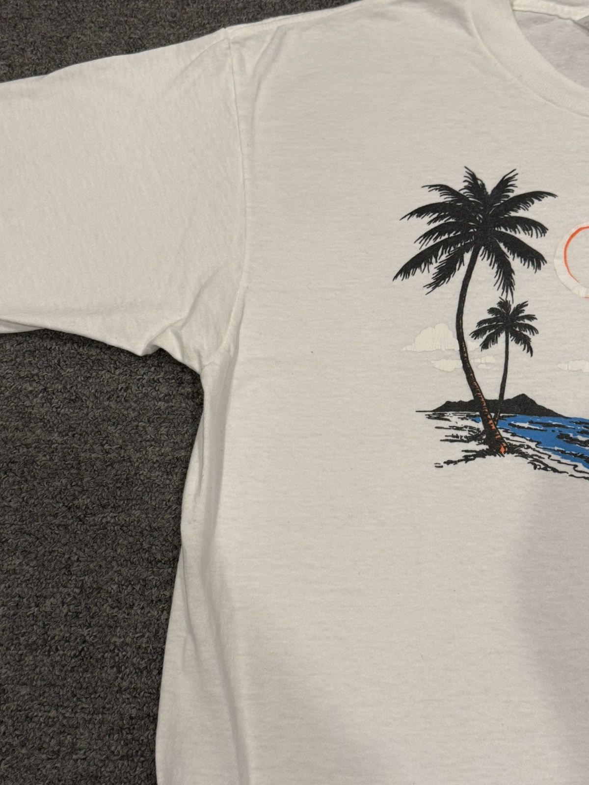 Vintage Vintage 80s Single Stitch California Graphic T Size US XL / EU 56 / 4 - 4 Thumbnail