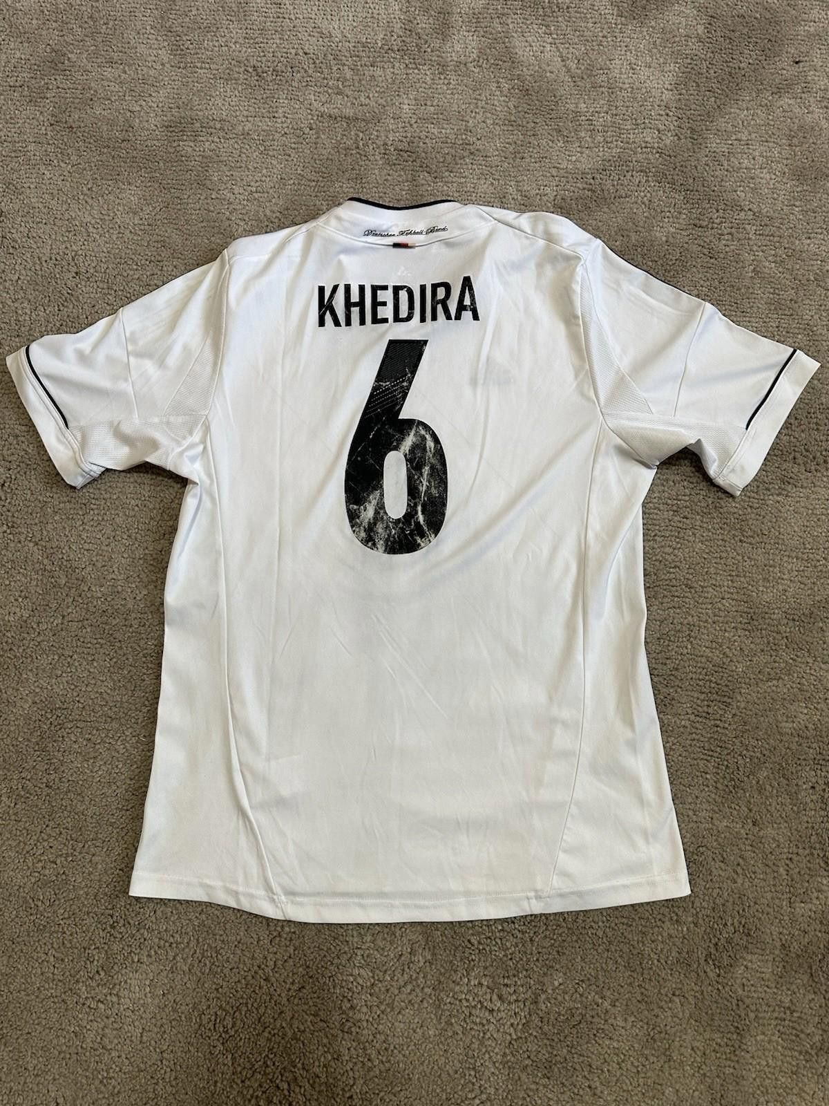 Adidas GERMANY 2012/13 FOOTBALL SOCCER HOME JERSEY #6 Khedira Size US M / EU 48-50 / 2 - 7 Thumbnail