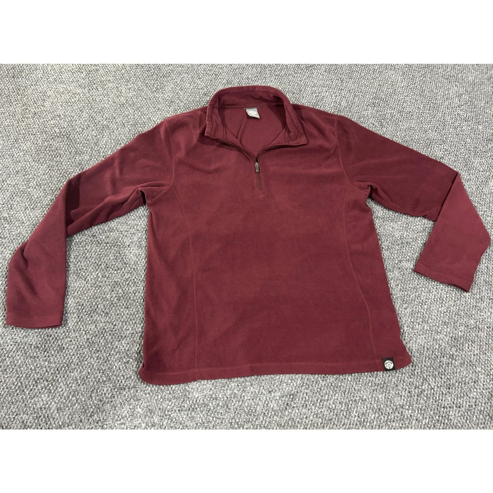 Vintage REI Co-op Fleece Pullover Mens L Red 1/4 Zip Long Sleeve Hiking Outdoor Shirt Size US L / EU 52-54 / 3 - 2 Thumbnail