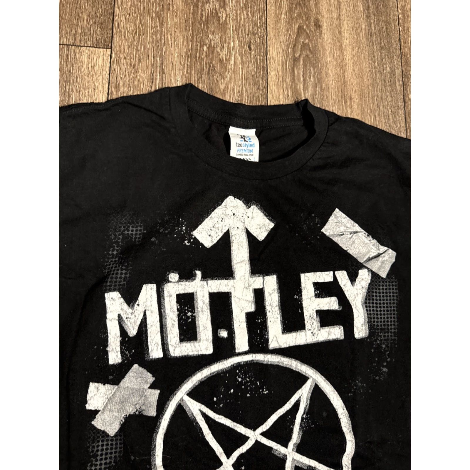Doublet Motley Crue Stadium Tour 2022 Double-Sided Band Music T-Shirt L Men Black Large Size US L / EU 52-54 / 3 - 4 Thumbnail