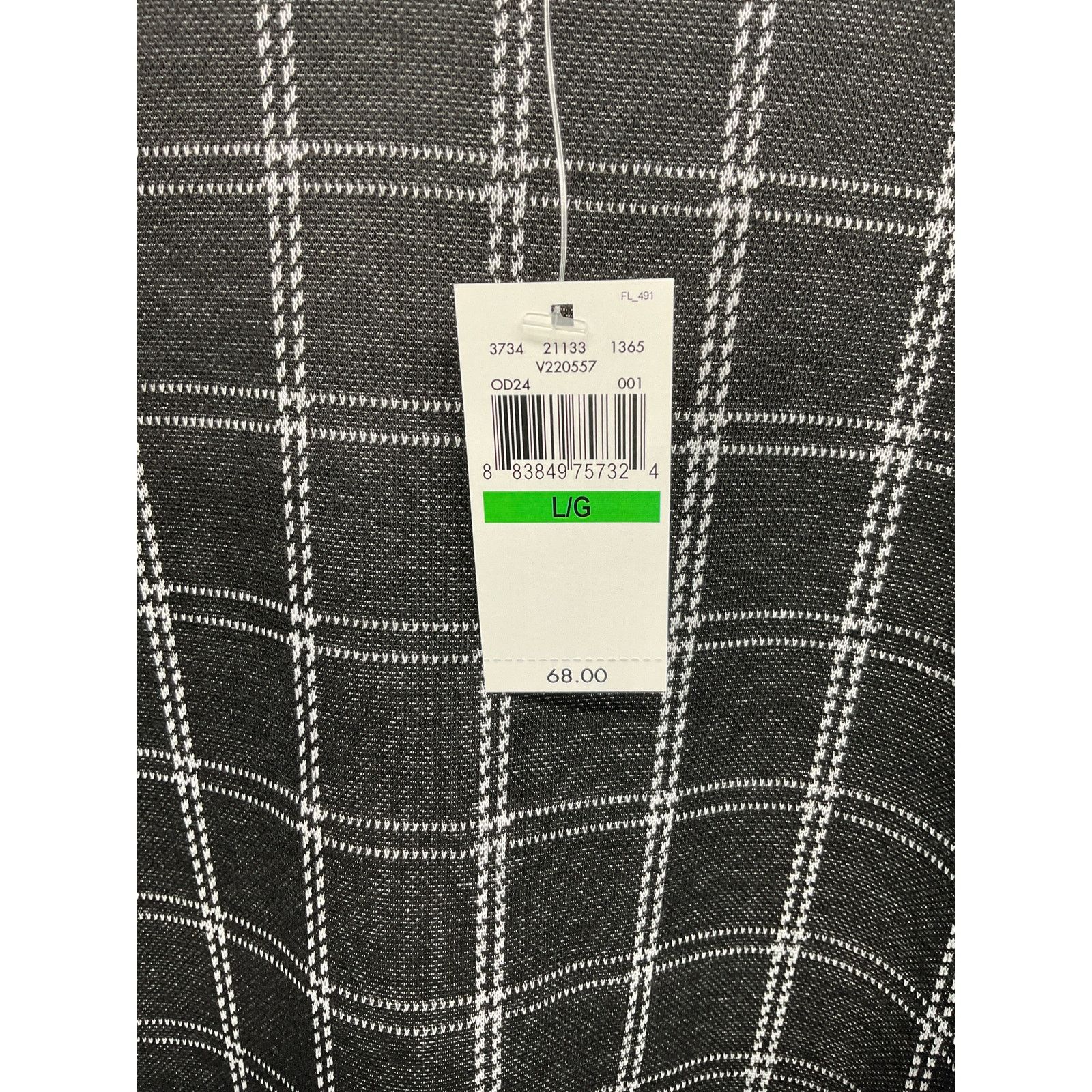 Van Heusen Van Heusen women’s short sleeve black & white - Size L Size L / US 10 / IT 46 - 3 Thumbnail