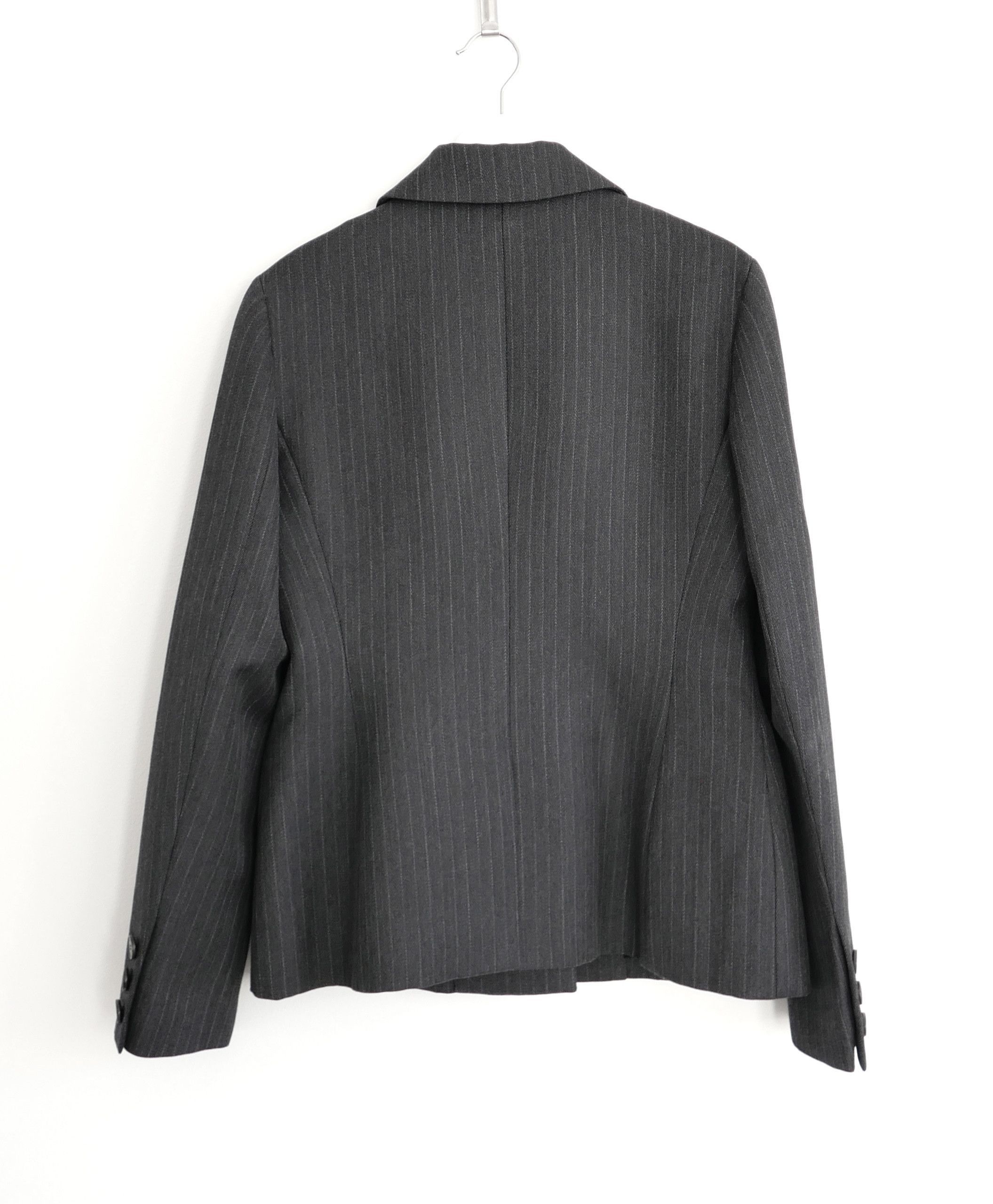 Dior Dior Cruise 2023 Grey Pinstripe Bar Jacket Size M / US 6-8 / IT 42-44 - 4 Thumbnail