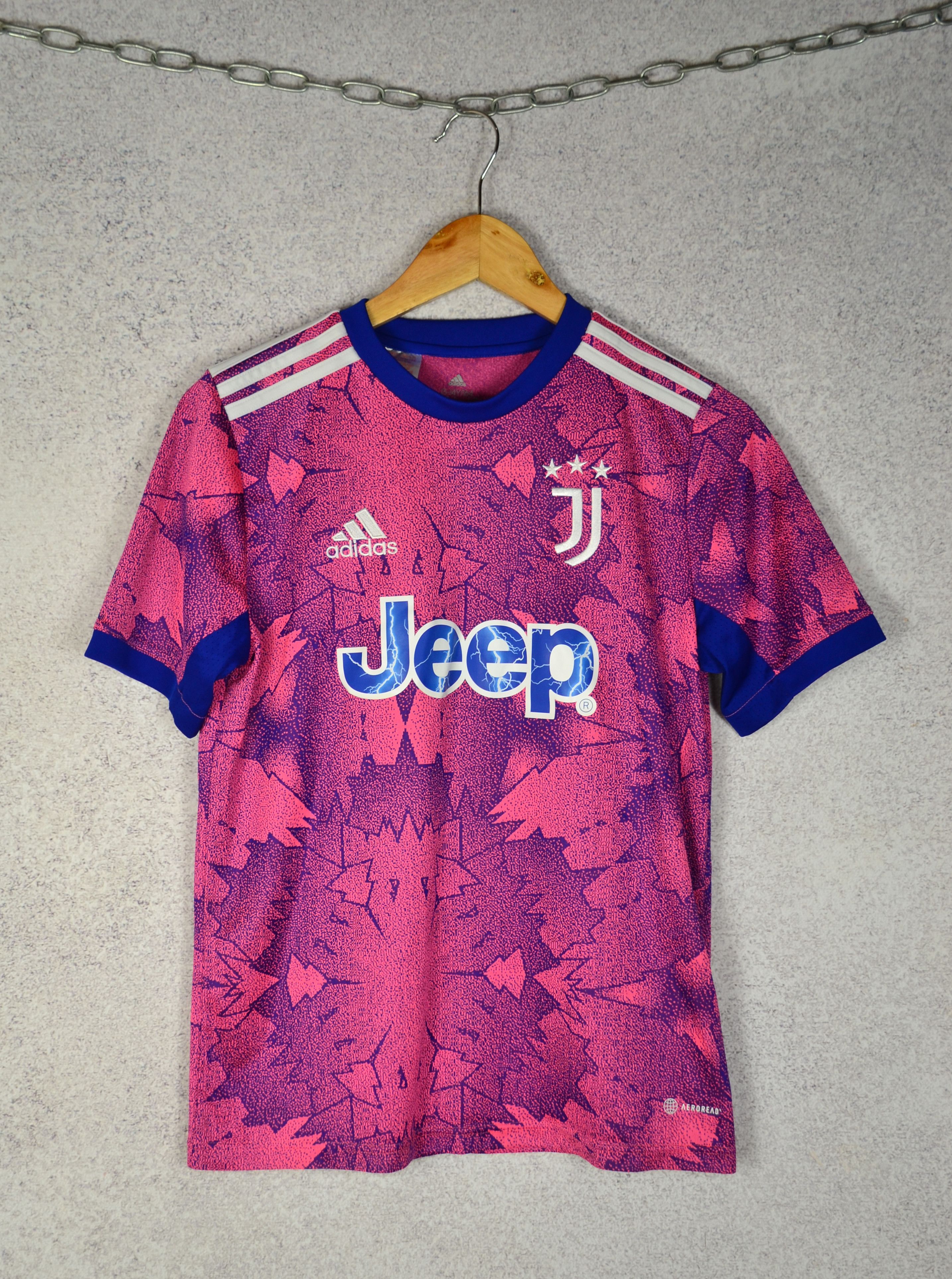 Adidas Juventus FC 2022 2023 Third T-shirt Jersery Youth 13-14 Size US XXS / EU 40 - 1 Thumbnail