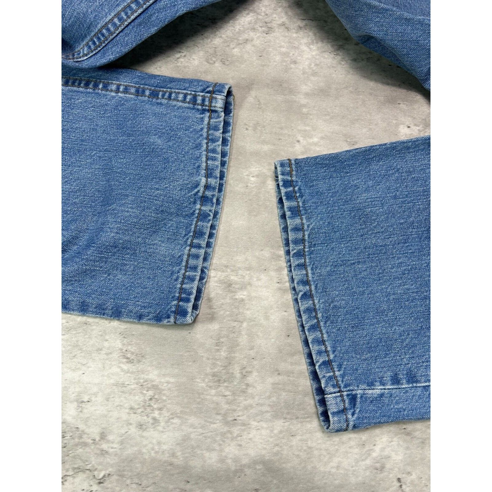 Carhartt Carhartt Relaxed Fit Medium Wash Denim Workwear Pants Sz 42 Size US 42 / EU 58 - 6 Thumbnail