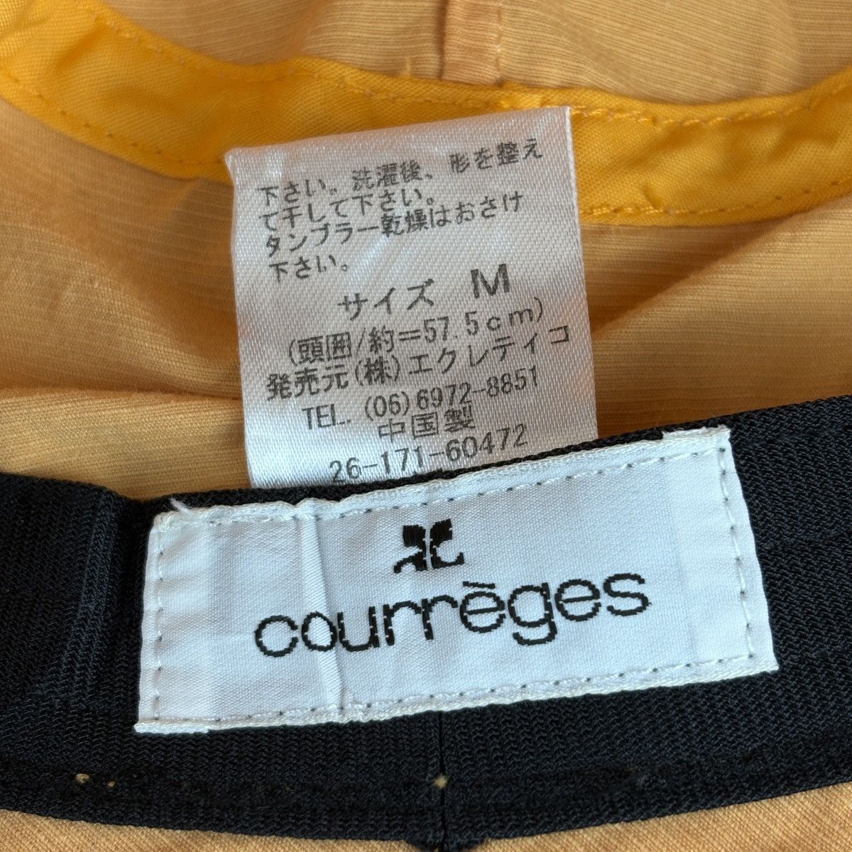Courreges × Vintage Vintage courreges hat backet Size ONE SIZE - 3 Thumbnail