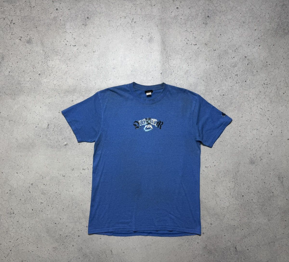 Quiksilver Quiksilver Big Logo Surf T-Shirt Blue Vintage Size US M / EU 48-50 / 2 - 2 Thumbnail