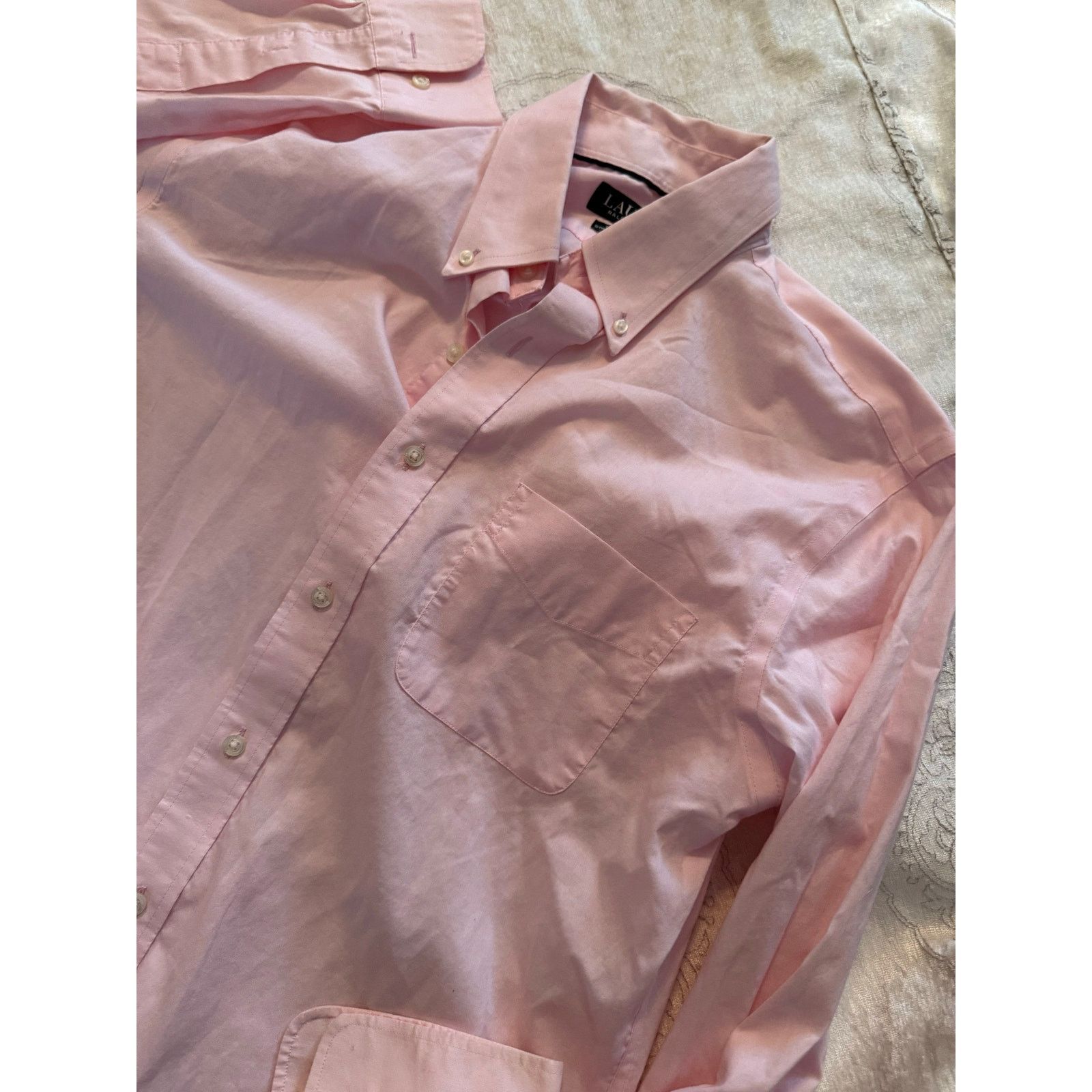 Polo Ralph Lauren Polo Ralph Lauren Classic Fit Pinpoint Oxford Shirt 15.5 Size US M / EU 48-50 / 2 - 4 Thumbnail