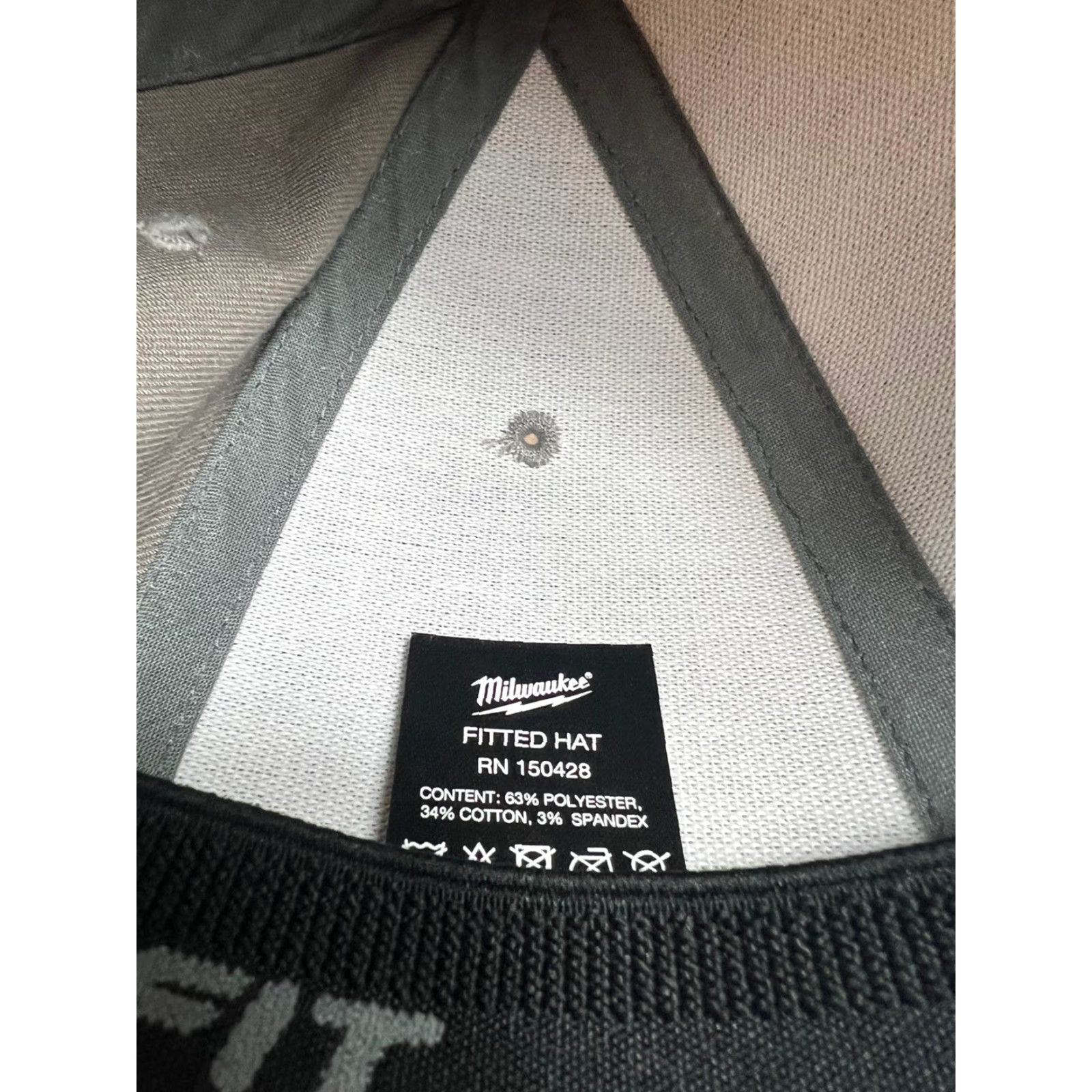 Vintage Flexfit Hat S/M Grey Cotton Canvas Baseball Cap Men Casual Size S Gray Lightweight Breathable Classic Stretch Joplin Supply Store Size ONE SIZE - 5 Thumbnail