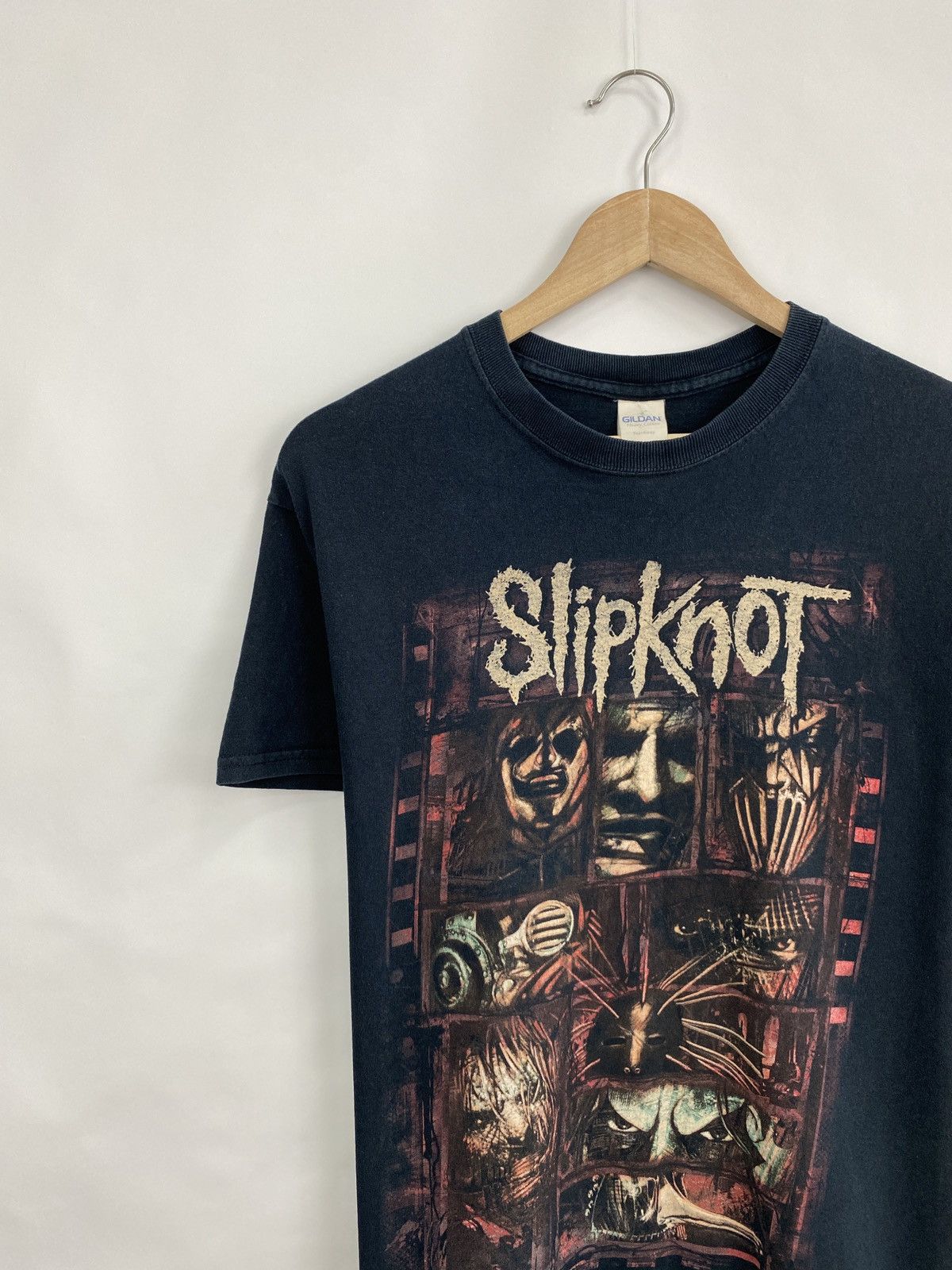 Slipknot 🇺🇸 Vintage Y2K Slipknot Rock Band T-Shirt Rare Retro Hype Size US M / EU 48-50 / 2 - 2 Thumbnail