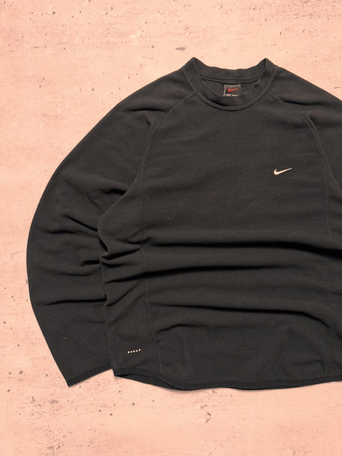 Nike × Vintage NIKE TEDDY FLEECE VINTAGE BAS LOGO OVERSIZE BOXY SWEATSHIRT Size US M / EU 48-50 / 2 - 2 Thumbnail