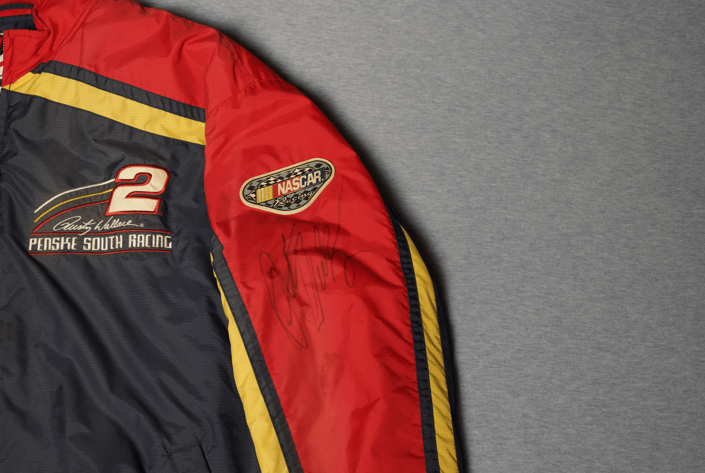 NASCAR Rare Rusty Wallace Miller Time Racing NASCAR Jacket Size US L / EU 52-54 / 3 - 2 Thumbnail