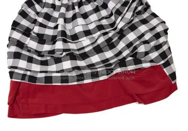 Comme des Garcons Comme des Garcons size S Black and White Retro Plaid Skirt Size 23" - 7 Thumbnail