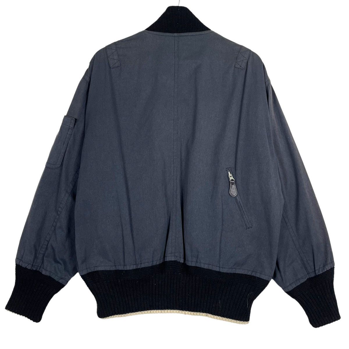 Japanese Brand × Nicole Club × Vintage 💥NICOLE CLUB BOMBER REVERSIBLE RIOT JACKET Size US L / EU 52-54 / 3 - 11 Thumbnail