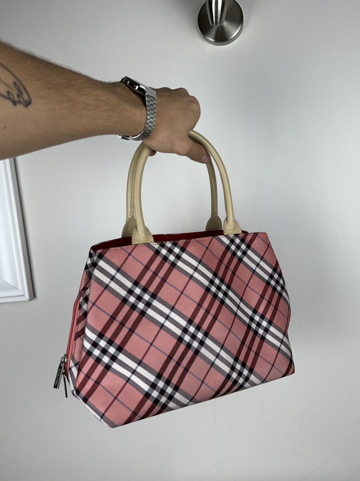 Burberry Vintage leather bag Burberry Nova Check original item Size ONE SIZE - 2 Thumbnail