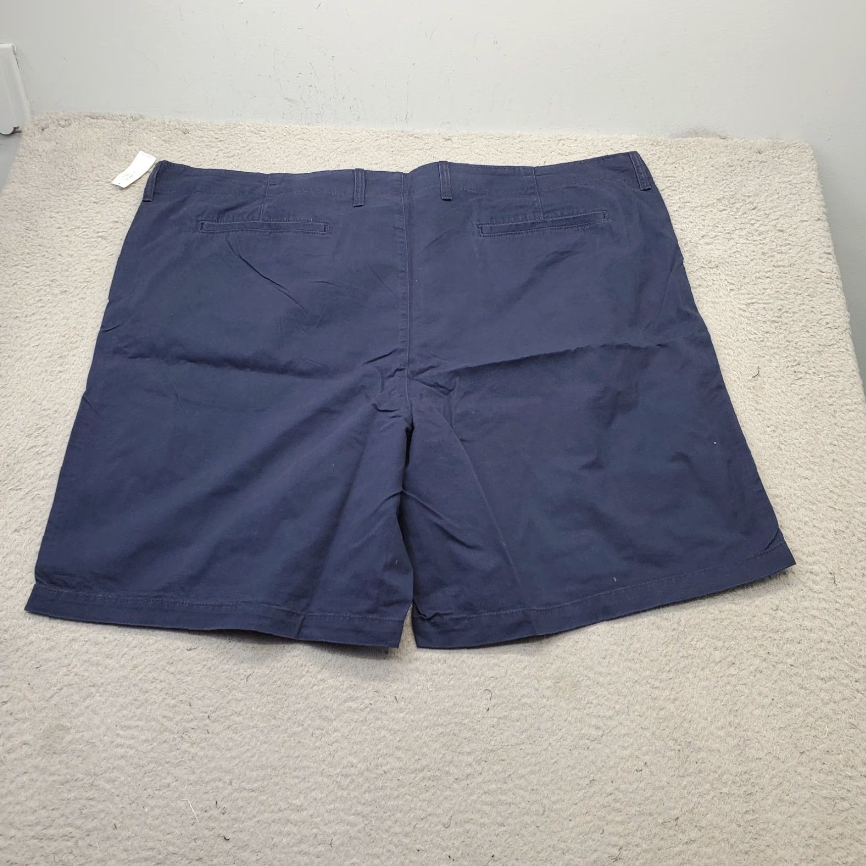 Old Navy Old Navy Mens Navy Lived In Straight Shorts Size 52 Regular Fit Flat Front Streetwear - 100% Cotton, Button Zip, Casual Summer Outdoor Mens Size US 36 / EU 52 - 2 Thumbnail