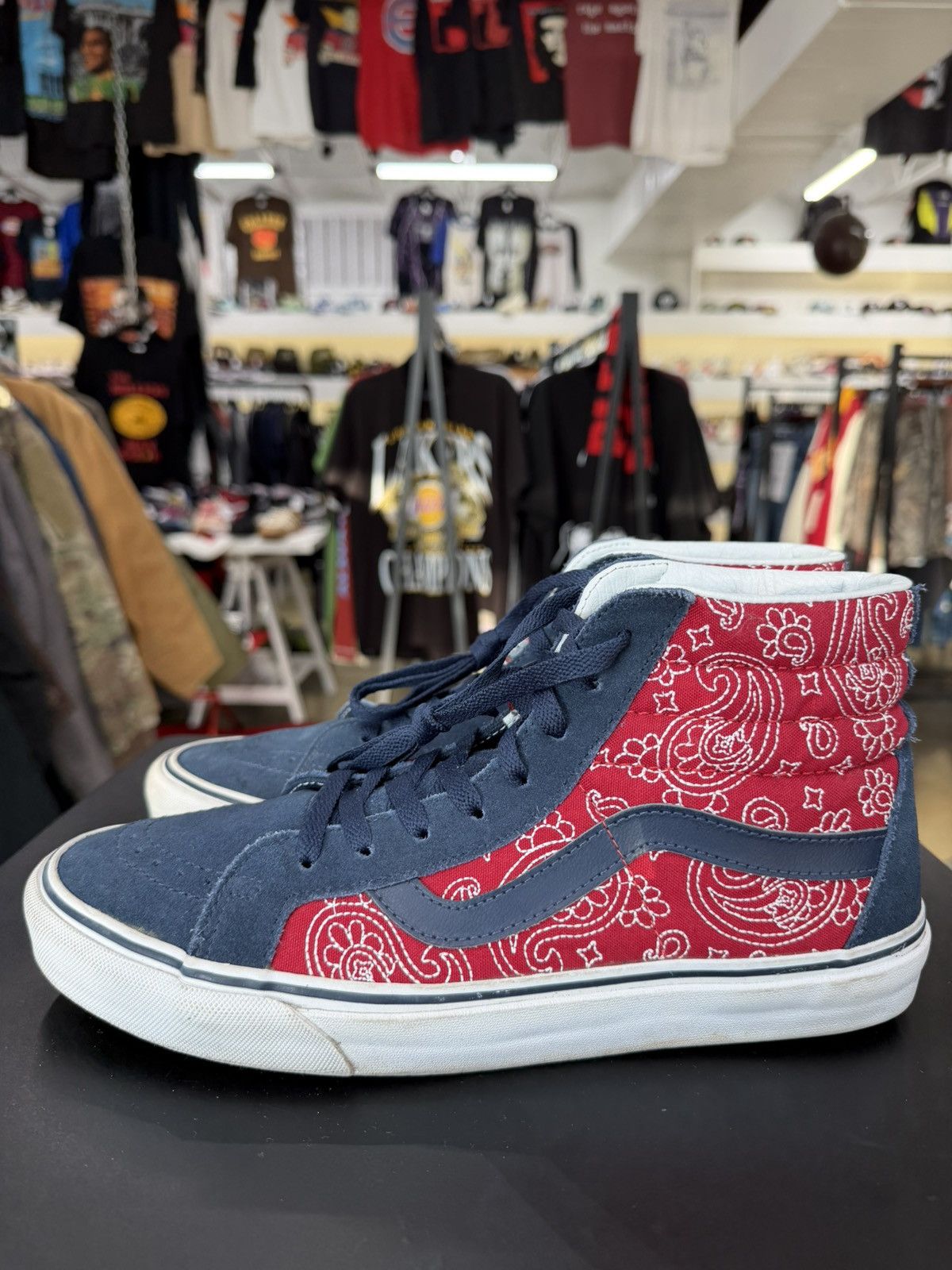 Vans Vans Sk8 Hi Bandana Size 10 Size US 10 / EU 43 - 7 Thumbnail