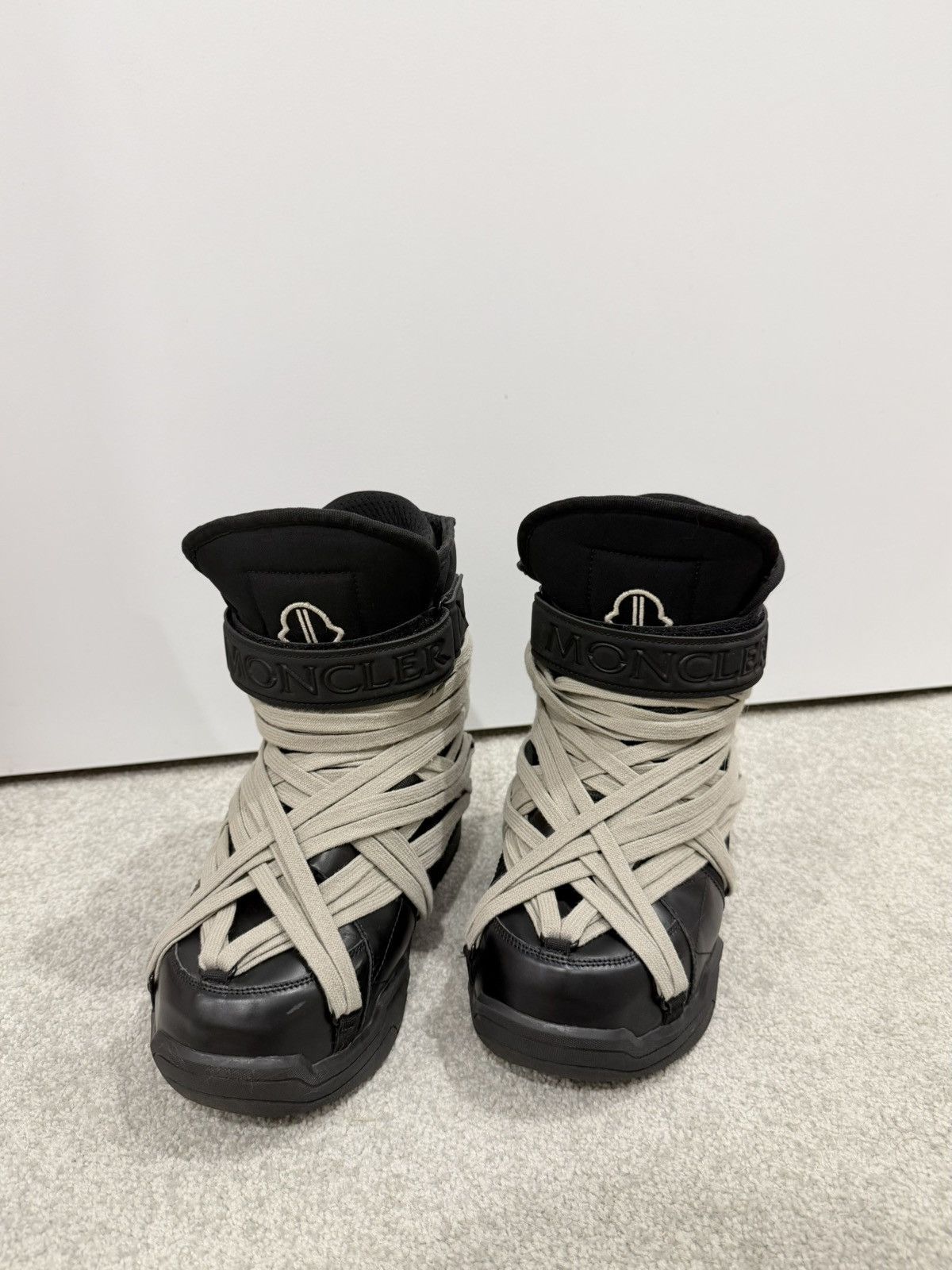 Moncler × Rick Owens Rick Owens * Moncler Amber Snow Boots Size US 7 / IT 37 - 1 Thumbnail