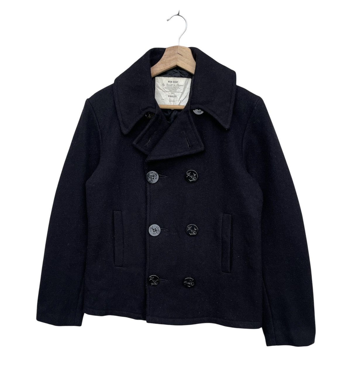 Vintage RARE🔥 Pea Coat By Gerald & Steward Wool Jacket Size US S / EU 44-46 / 1 - 3 Thumbnail