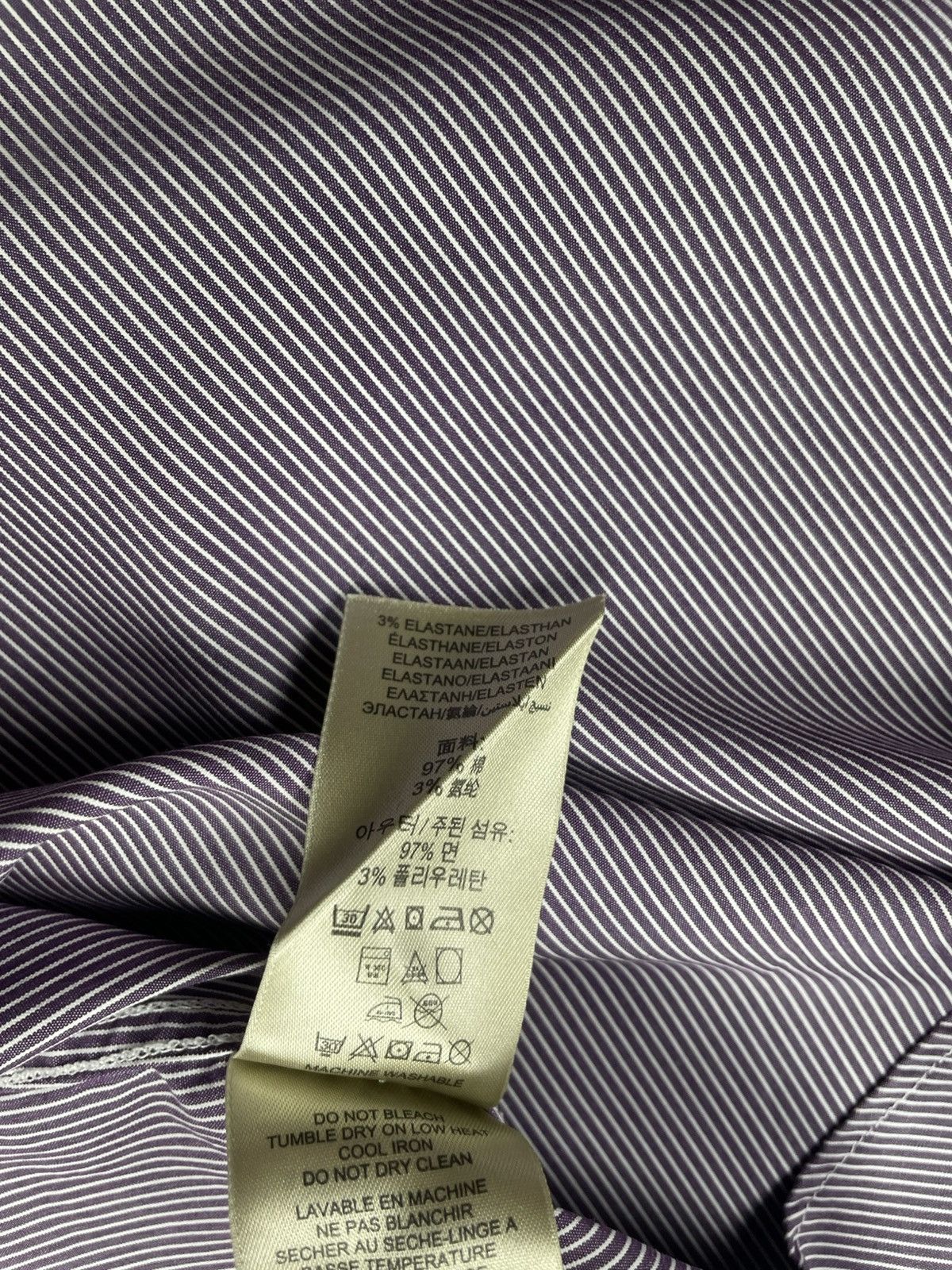 Burberry Burberry Brit XL Striped Shirt Luxury Old Money (Men’s) eg Size US XL / EU 56 / 4 - 7 Thumbnail