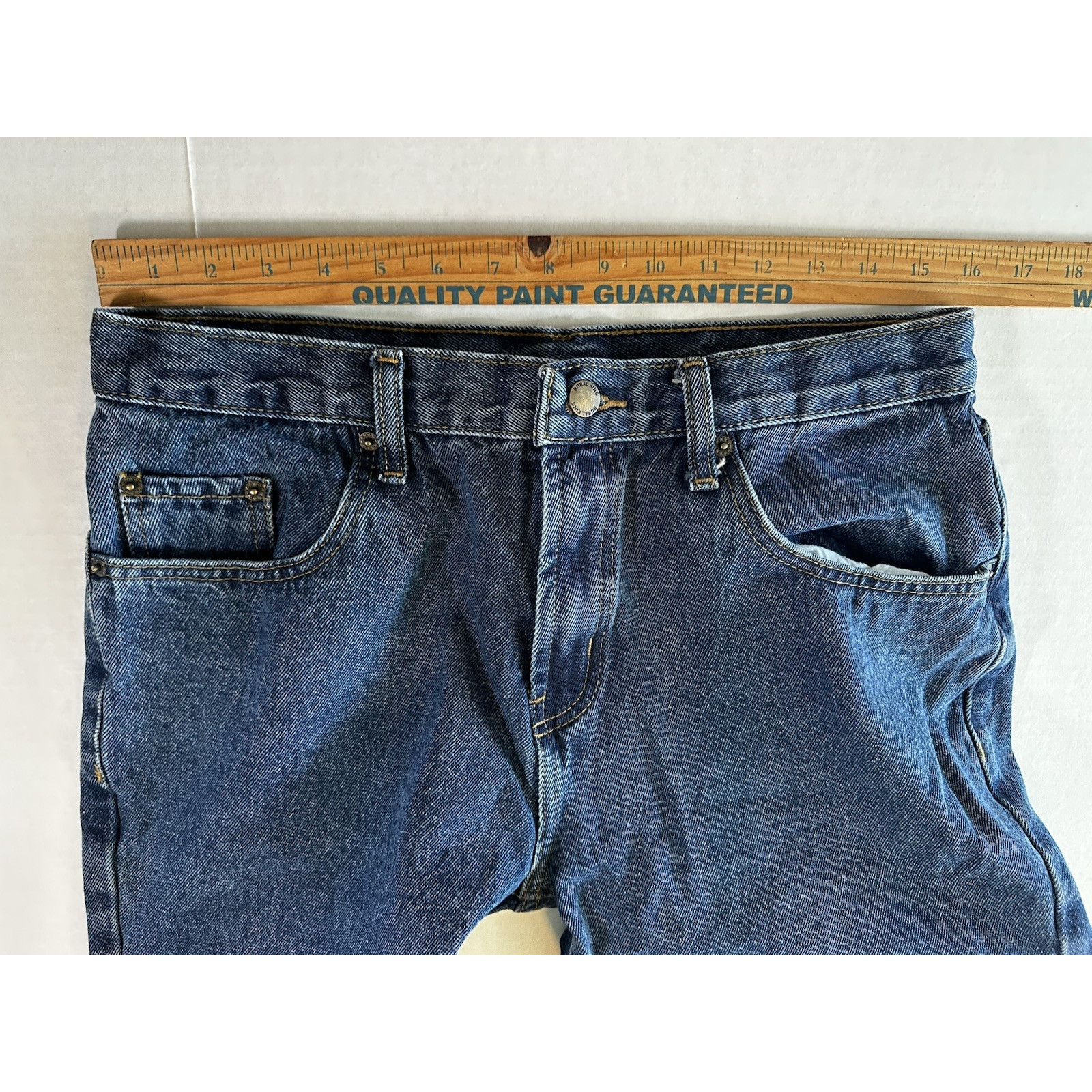 Other Rural King Blue Jeans Denim 32x34 Cotton Workwear Western Size US 32 / EU 48 - 10 Thumbnail