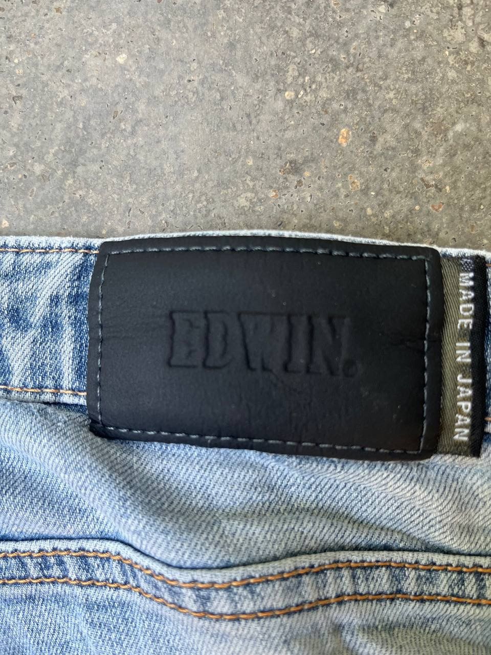 Edwin VINTAGE EDWIN MADE IN JAPAN RARE FADED STYLE Size US 34 / EU 50 - 11 Thumbnail