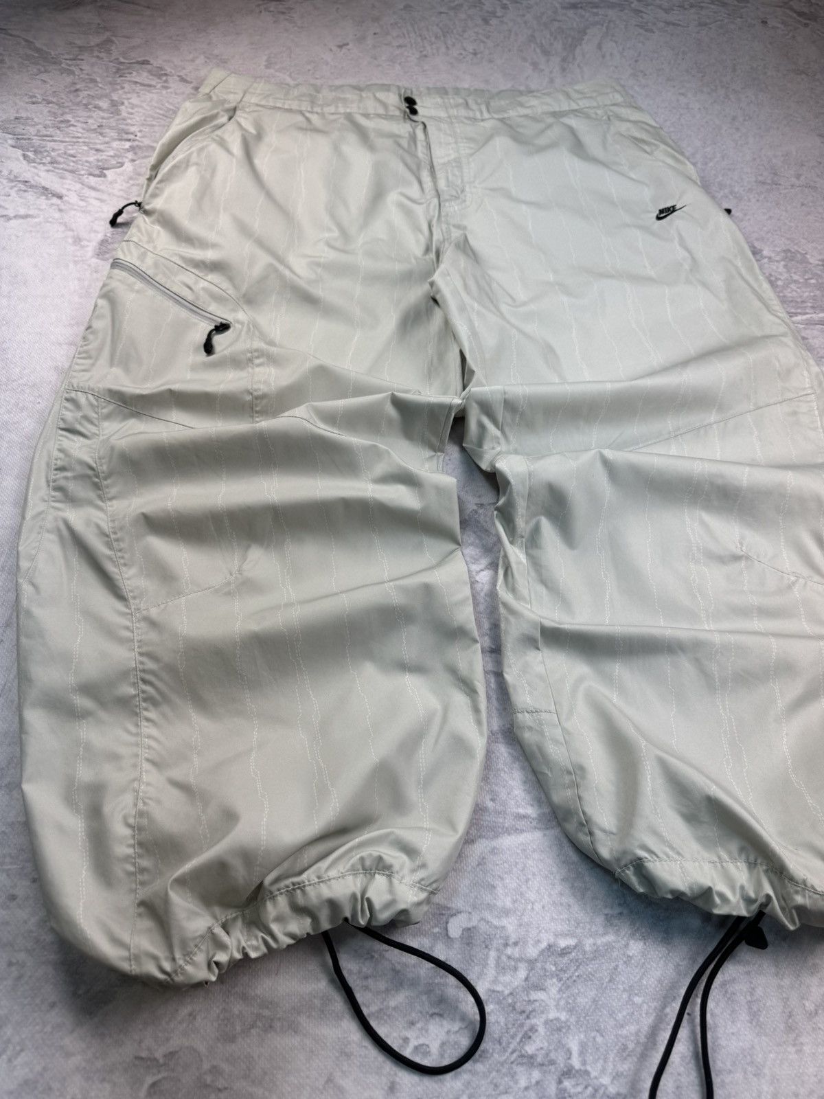 Nike × Vintage NIKE VINTAGE BASIC LOGO OVERSIZE BAGGY PANTS Size US 34 / EU 50 - 2 Thumbnail