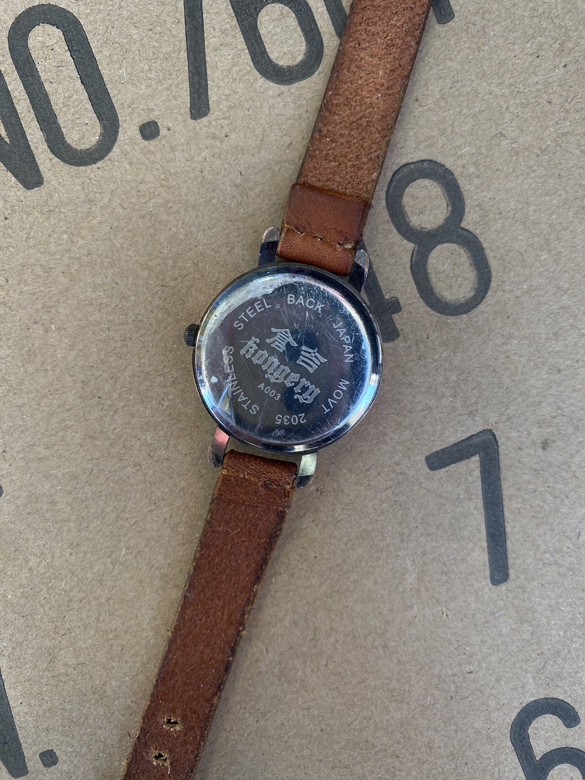 Japanese Brand × Jewelry × Vintage Vintage Bronze Numeral Watch - Japanese Brand Size ONE SIZE - 7 Thumbnail