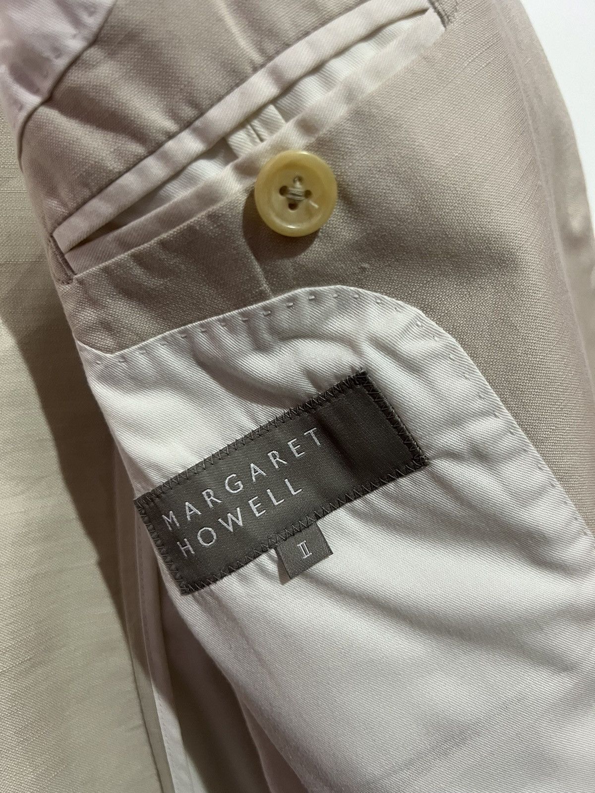 Margaret Howell × Other 🔥 MARGARET HOWELL CROPED BLAZER Size M / US 6-8 / IT 42-44 - 7 Thumbnail
