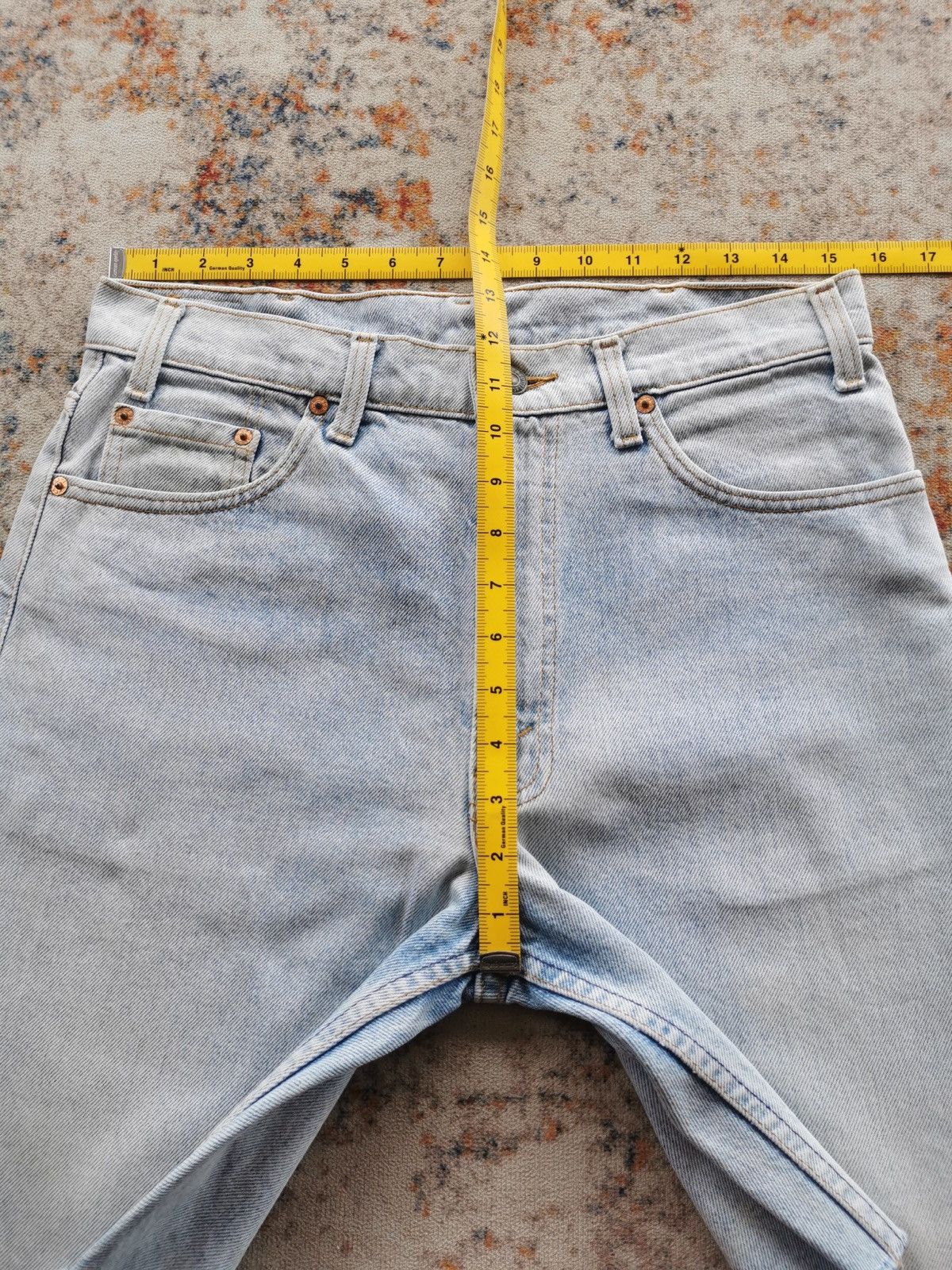Levi's Levis Vintage Short Jeans 31x19.5 Size US 31 - 8 Thumbnail
