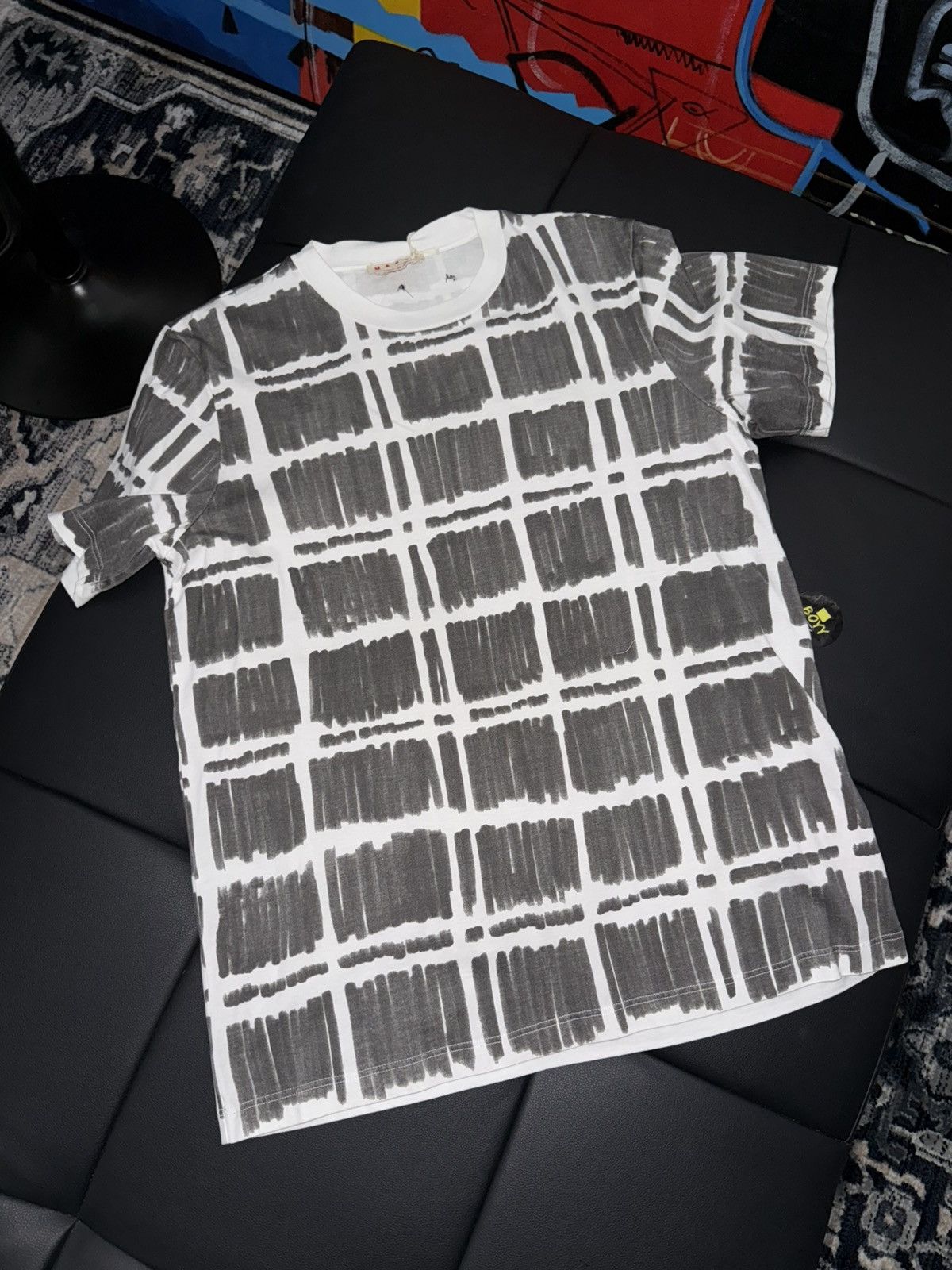 Marni Marni logo pattern t shirt Size US M / EU 48-50 / 2 - 3 Thumbnail