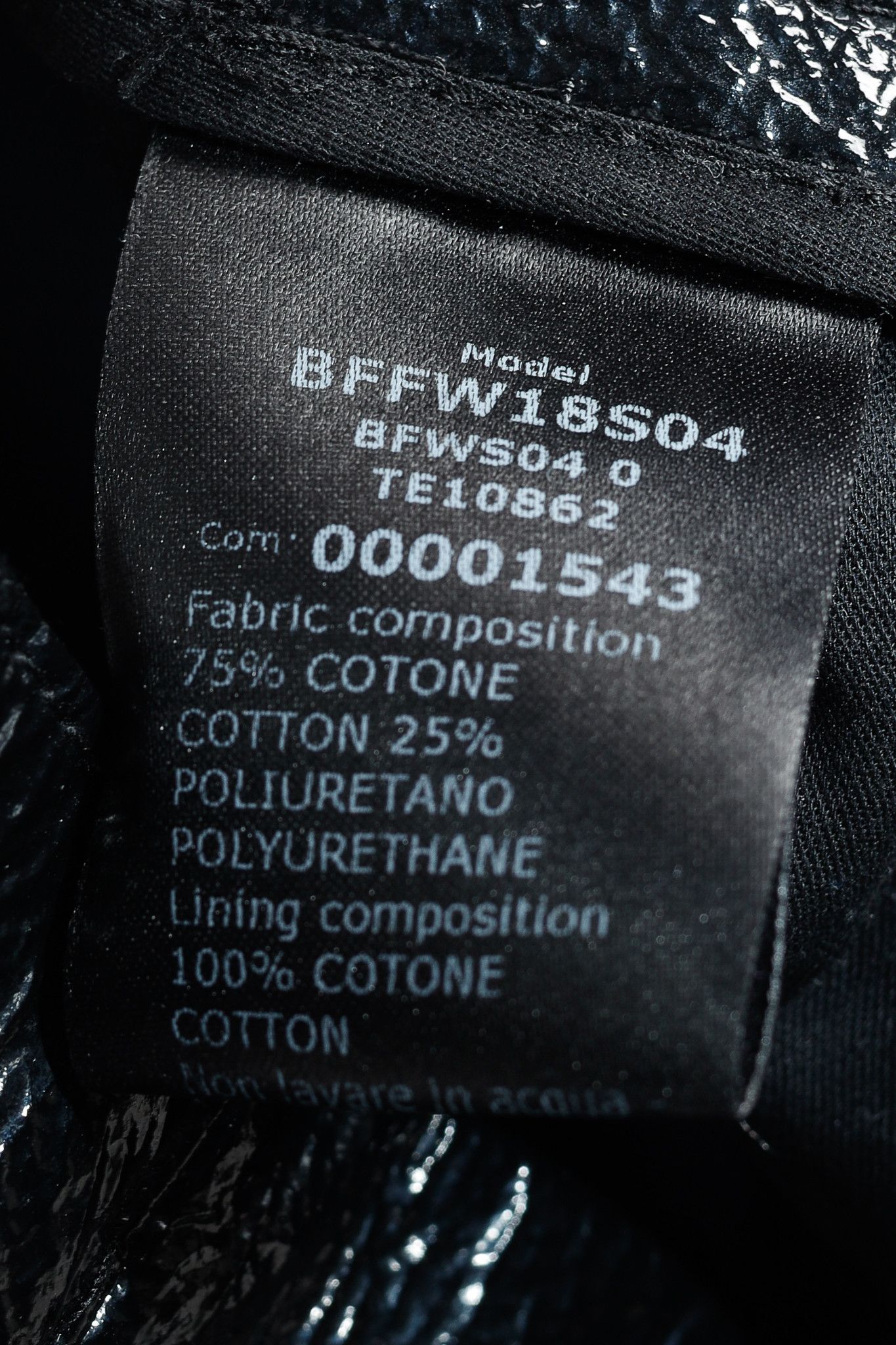 Designer Beaufille Latona Black Patent Faux-Leather Skirt Size 26" / US 2 / IT 38 - 10 Thumbnail