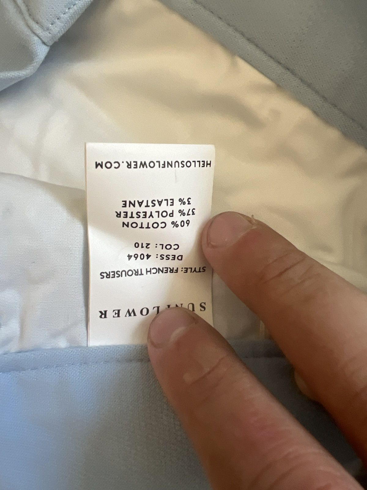Sunflower French Trousers - Light Blue Size US 31 - 8 Thumbnail
