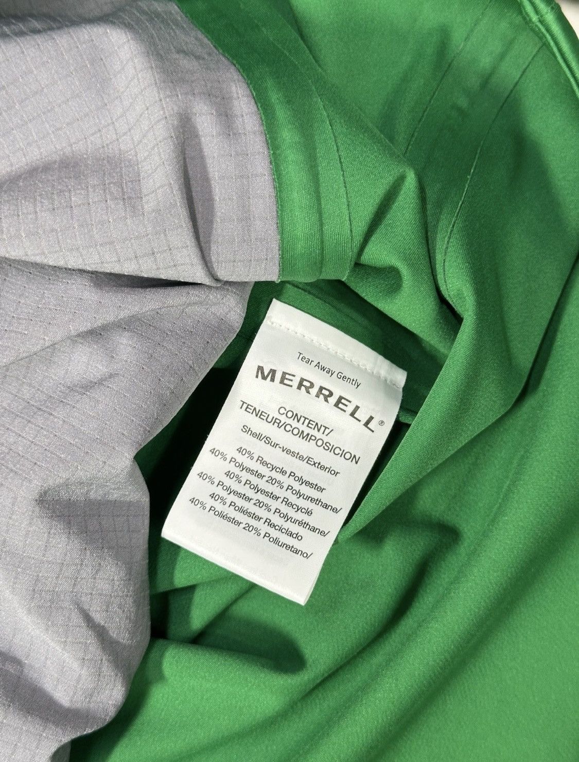 Merrell Merrell Men's Whisper Rain Jacket Size US L / EU 52-54 / 3 - 3 Thumbnail