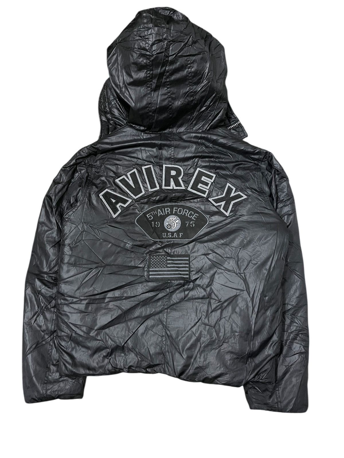 Avirex × Japanese Brand × Le Grande Bleu (L.G.B.) Vintage AVIREX AMERICAN FLAG 90s Size US M / EU 48-50 / 2 - 1 Thumbnail