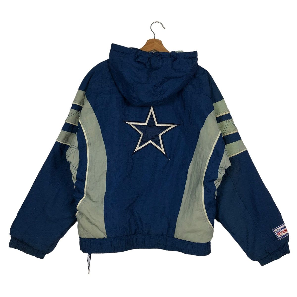 NFL 🔥90’s Vintage Bomber Jacket NFL Starter Cowboys Big Logo Size US XL / EU 56 / 4 - 9 Thumbnail