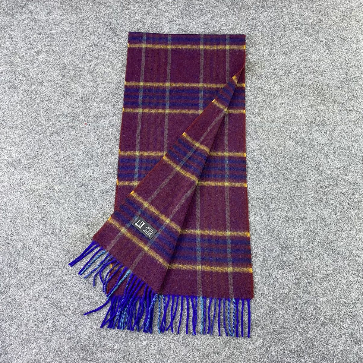 Alfred Dunhill Dunhill Pure Cashmere Muffler / Scarf / neckwear-T1235 Size ONE SIZE - 4 Thumbnail